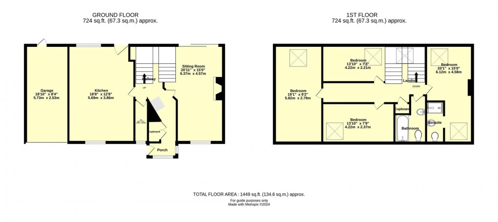 Floorplan for Plymtree, Cullompton