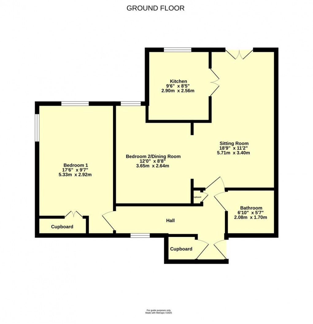 Floorplan for High Street, Cullompton
