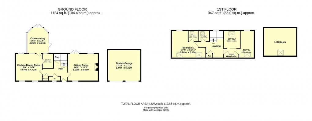 Floorplan for Lawrence Court, Rull Lane, Cullompton