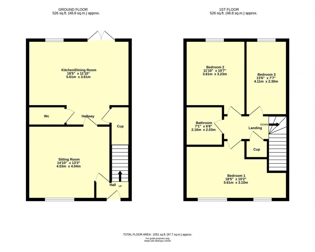Floorplan for Bowling Green View, Cullompton