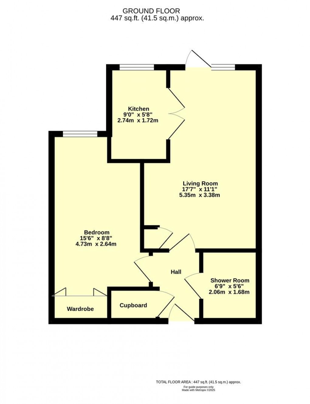 Floorplan for High Street, Cullompton