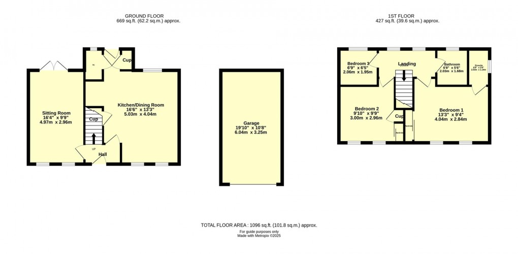 Floorplan for Greystone Walk, Cullompton
