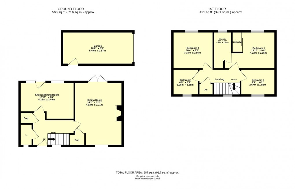 Floorplan for Hele Road,Bradninch,Devon,