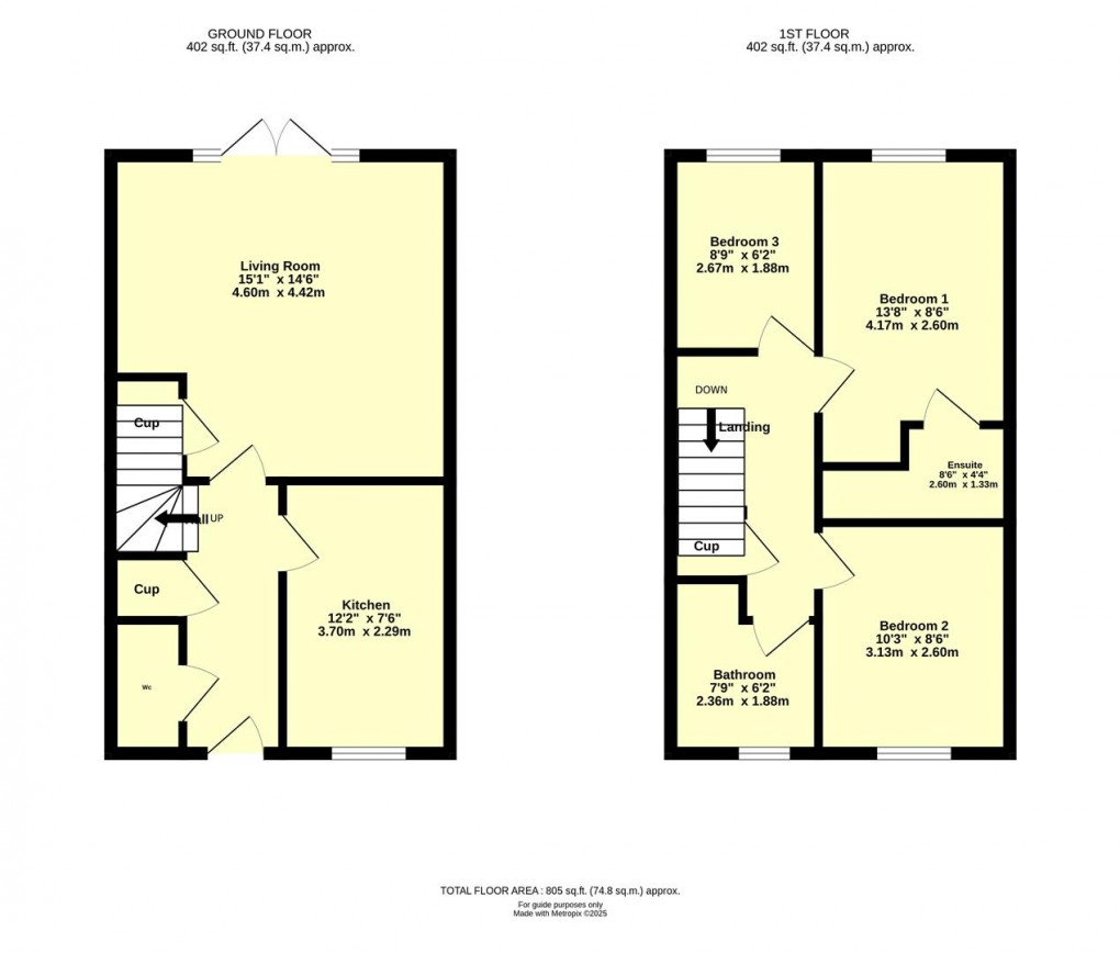 Floorplan for Parlour Mead, Cullompton