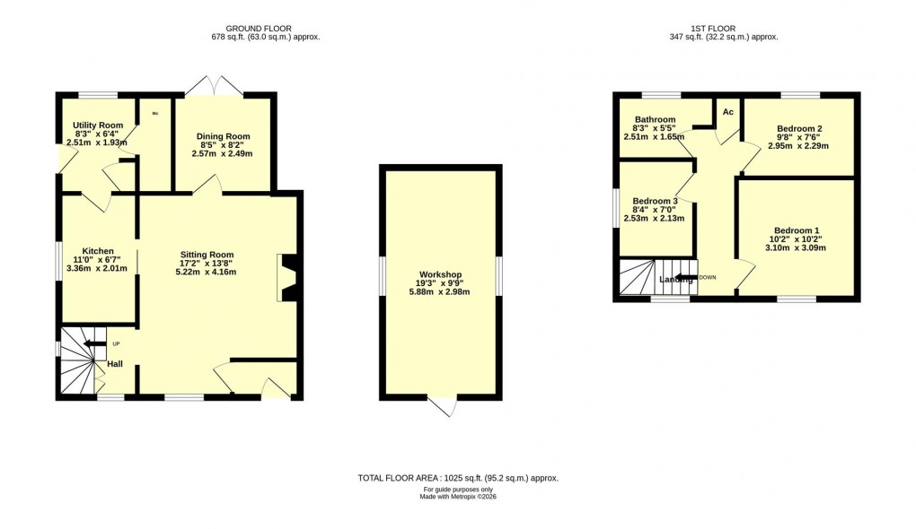 Floorplan for Craddock, Cullompton