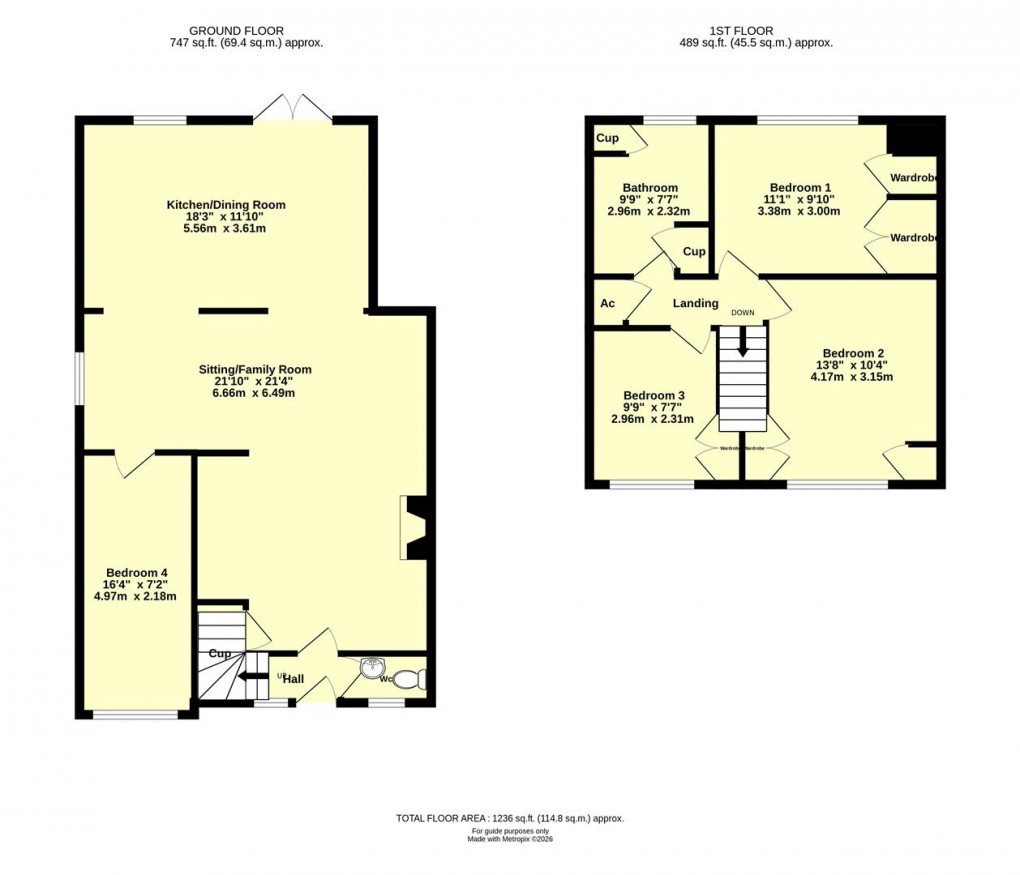 Floorplan for Dukes Orchard, Bradninch, Exeter